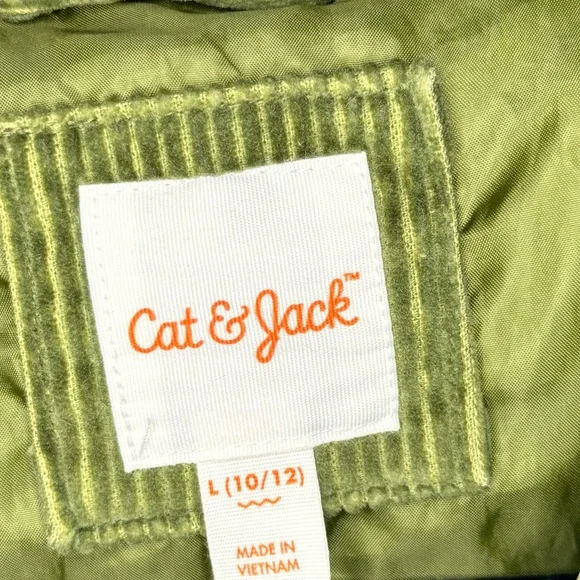 Cat & Jack Olive Green Jacket - Picture 2 of 3